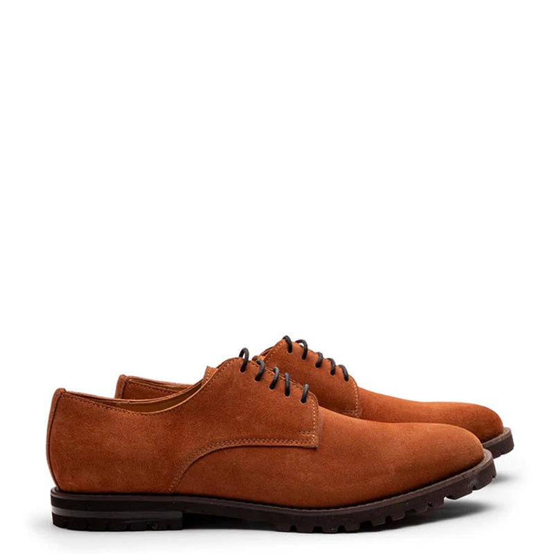 Men Suede Casual Leather Formal Derby Shoe