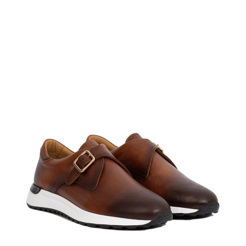 Brown Leather Men Loafer