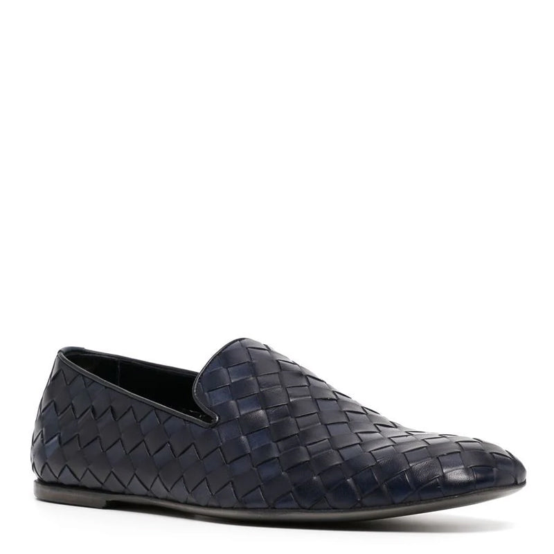 Tessuto Leather Loafers