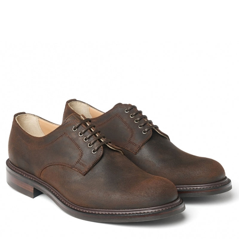 Premium Leather Formal Derby Black Shoes For Men