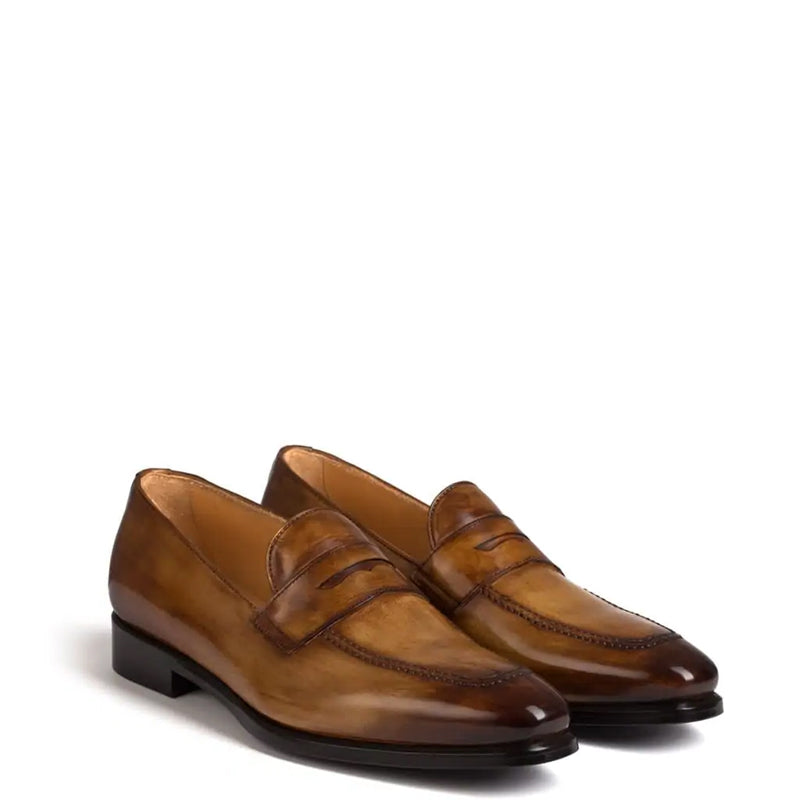 Penny Classic Shiny Leather Burgundy Loafer