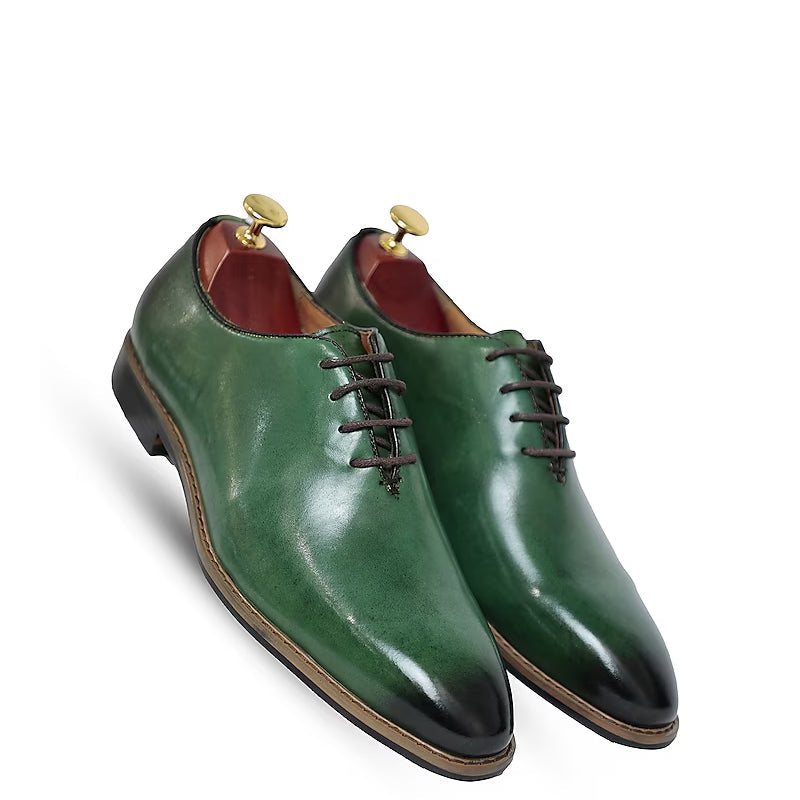 Classic Handmade Leather Lace Up Oxford Shoes