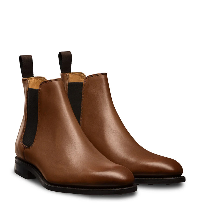 Polished Leather Handmade Luxury Chelsea Boot