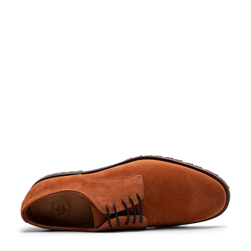 Men Suede Casual Leather Formal Derby Shoe