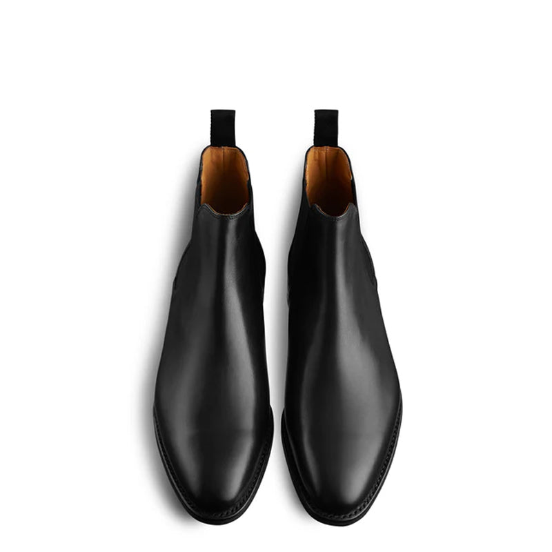 Luxury Polished Leather Handmade Chelsea Boot