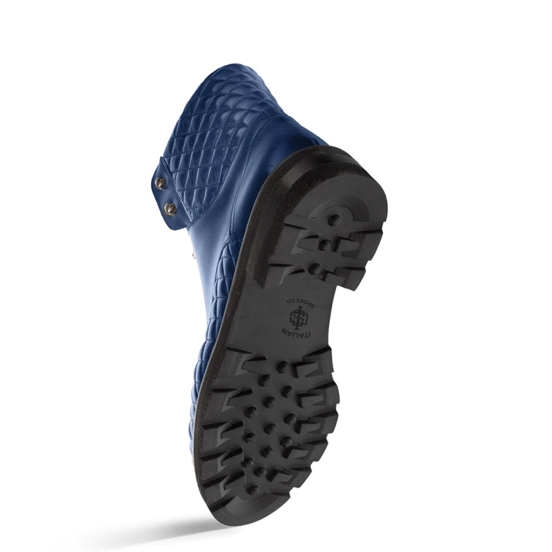 Blue Lace Up shoes - Italian Shoes Company