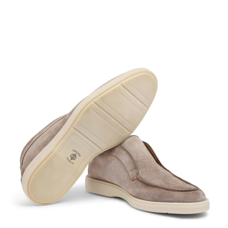 Natural Suede Loafer For Men
