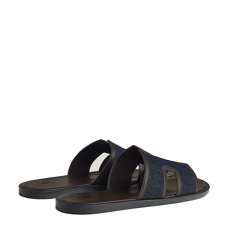 Haven Textured H Style Dual Slip-On in Canvas Blue and