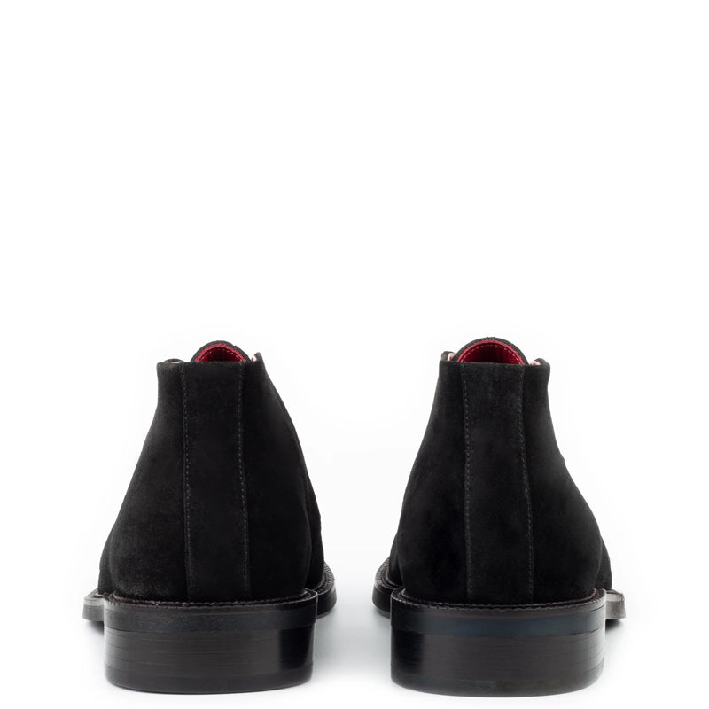 Suede Classic Leather Chukkas  Off White Boot For Men