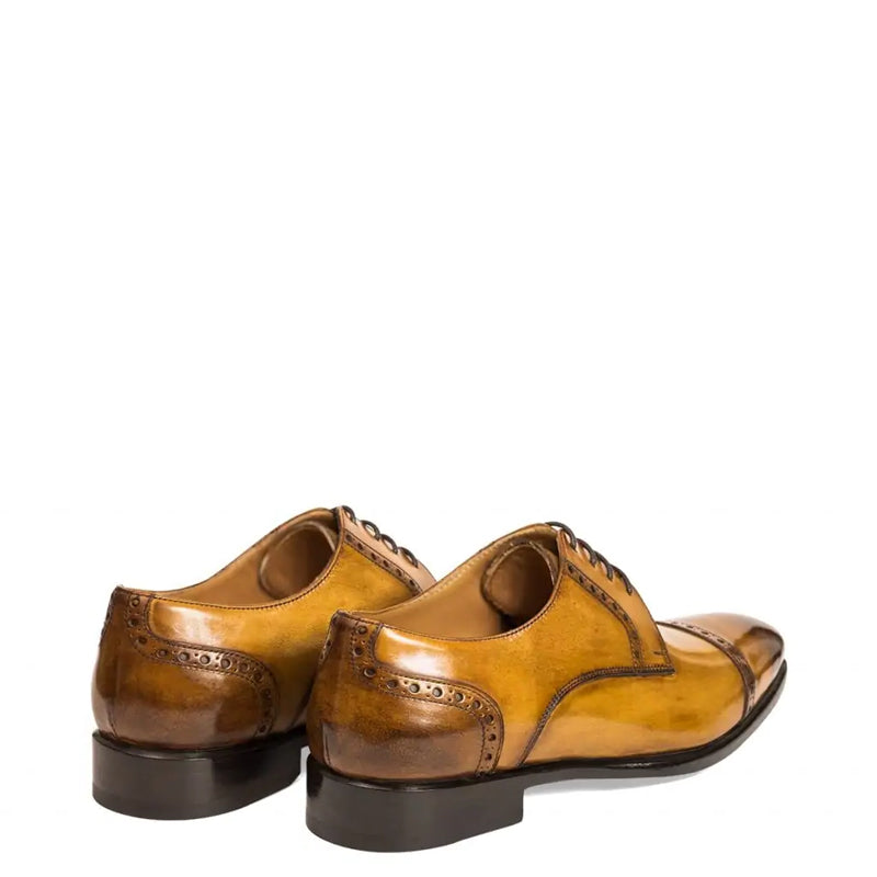 Leather Wholecut  Premium Formal Oxford Tan Shoe