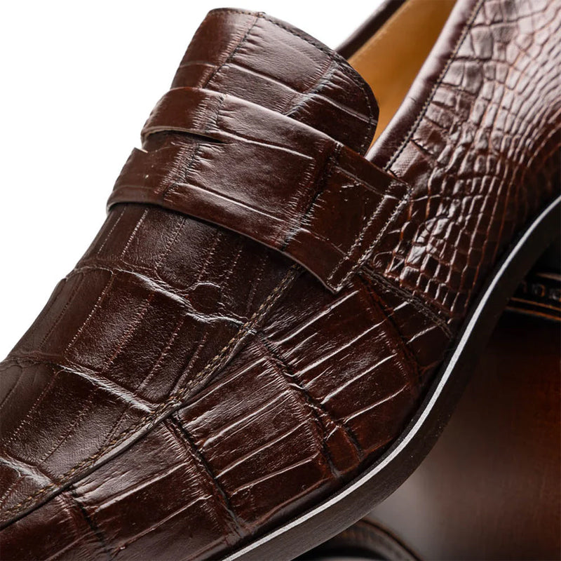 Crocoman Premium Leather Loafers