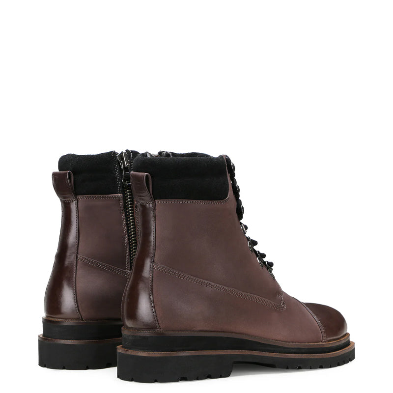 Luxury Premium Solid Leather High Ankle Boot