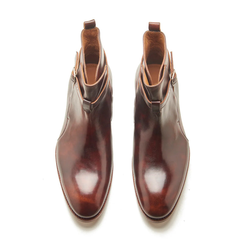 Heritage Jodhpuri Boot Hand Welted Tan