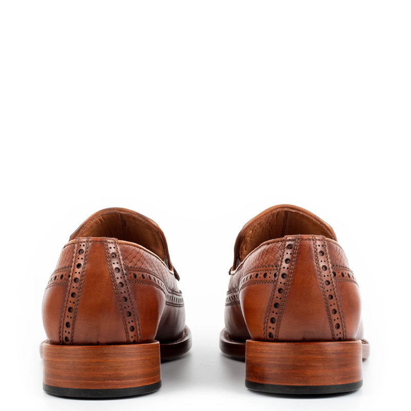 Men Premium Wingtip Leather Loafer