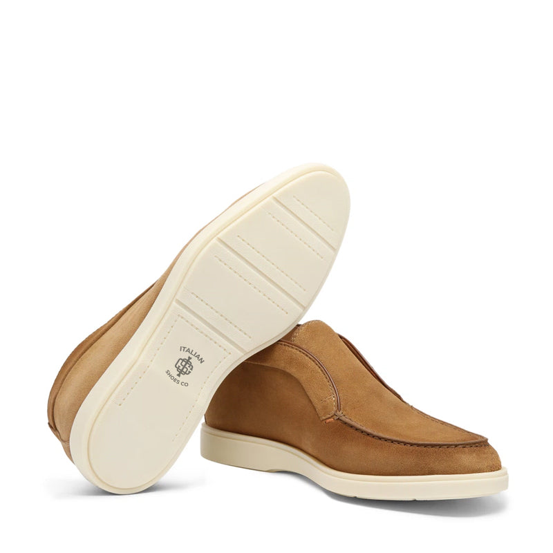 Blue Suede Loafer For Men