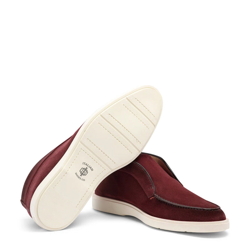 Blue Suede Loafer For Men
