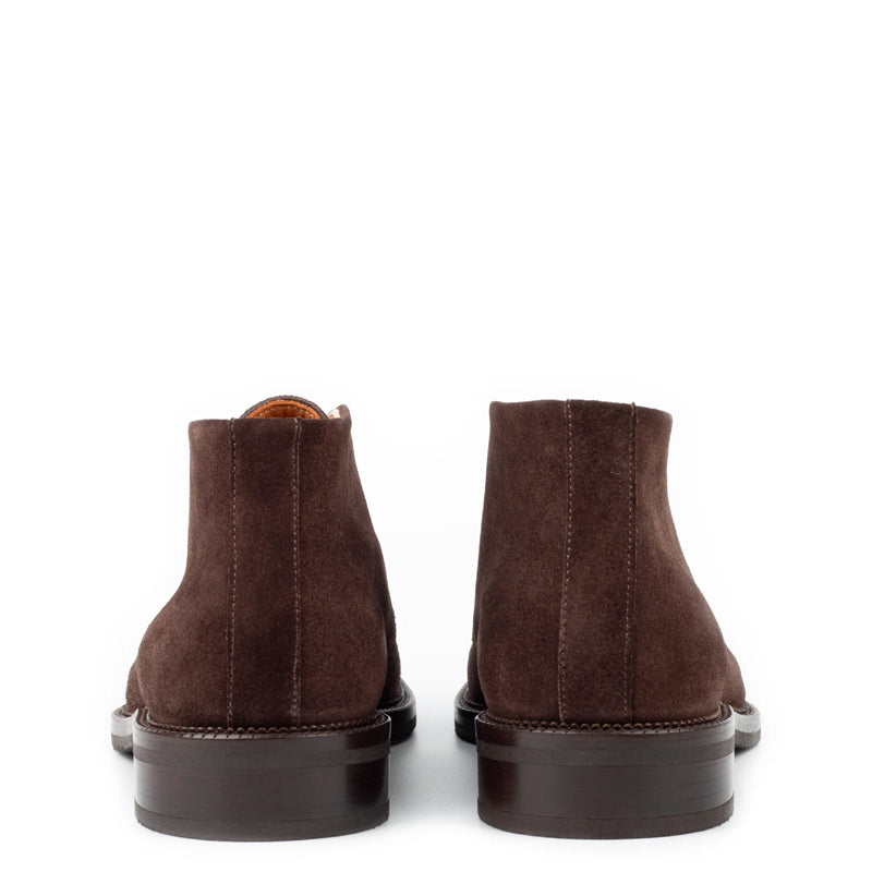 Classic Suede Leather Chukkas Brown Boot For Men