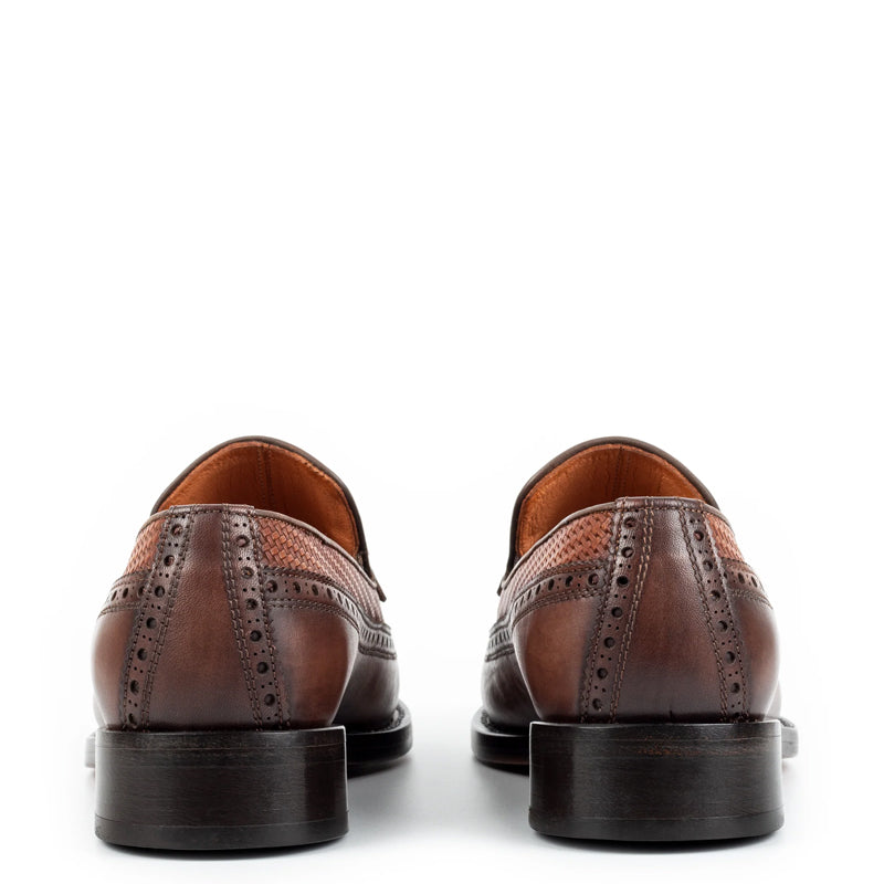 Men Premium Wingtip Leather Loafer