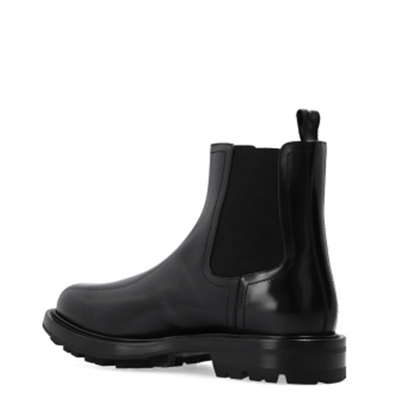 Leather Mid Top Chelsea Boots