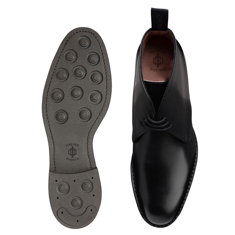 Polished Shiny Leather Chukkas Boot
