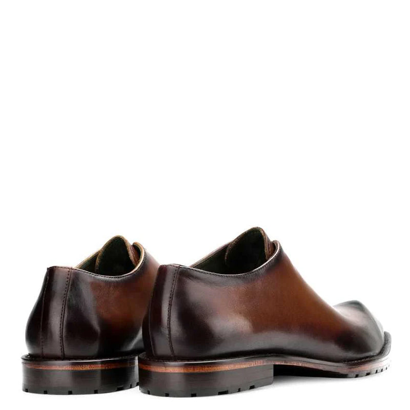 Men Classic Royale Snip Toe Leather Oxford Shoe