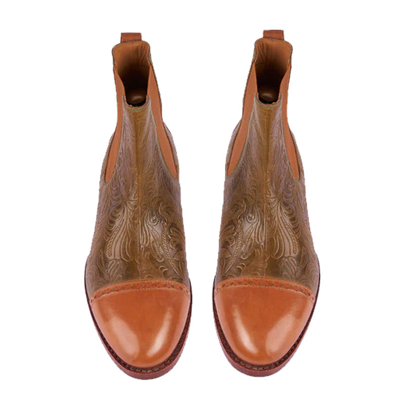 Textured Chelsea Olive