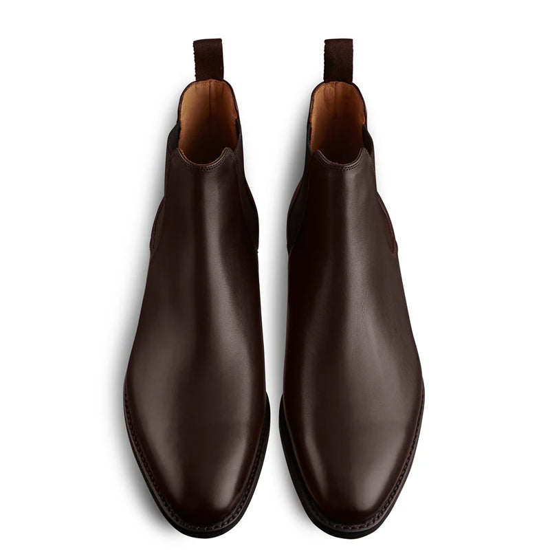 Polished Leather Handmade Luxury Chelsea Boot
