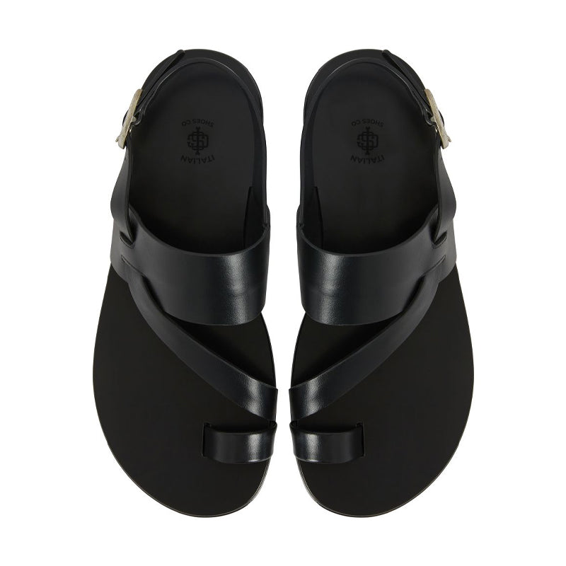 Pure Leather Backstrap Comfort Brown Sandal