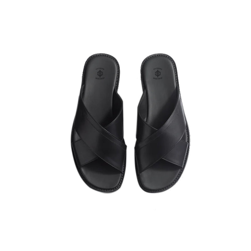 Criss Cross Flat Sandals For Women