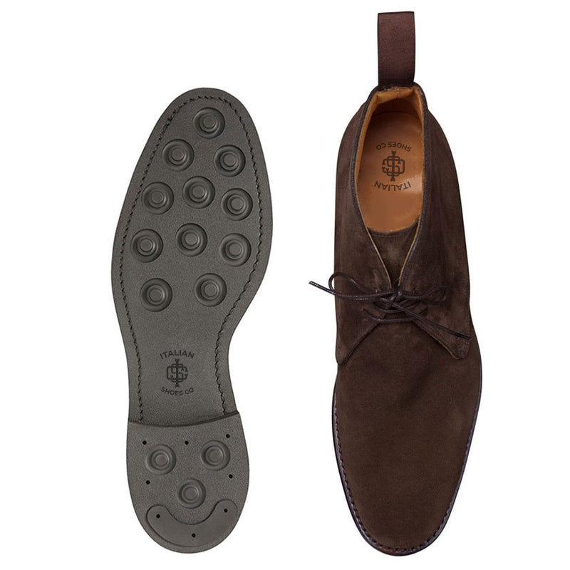 Suede Handmade Leather Chukkas Boot