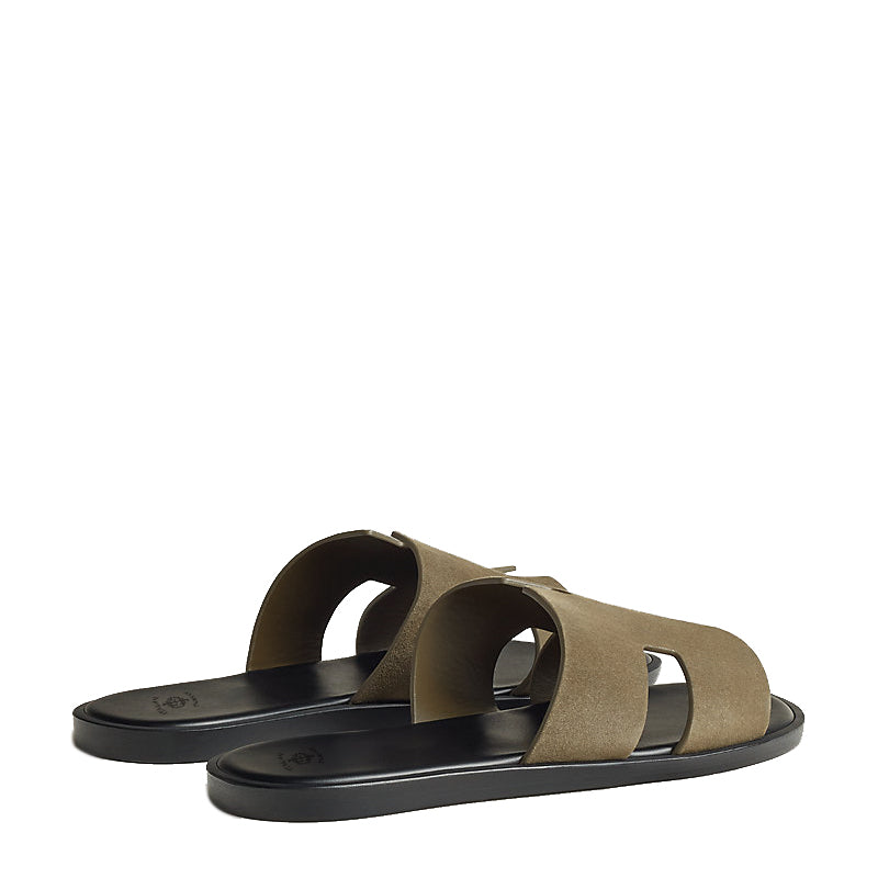 Haven Suede H Style Slip On Olive