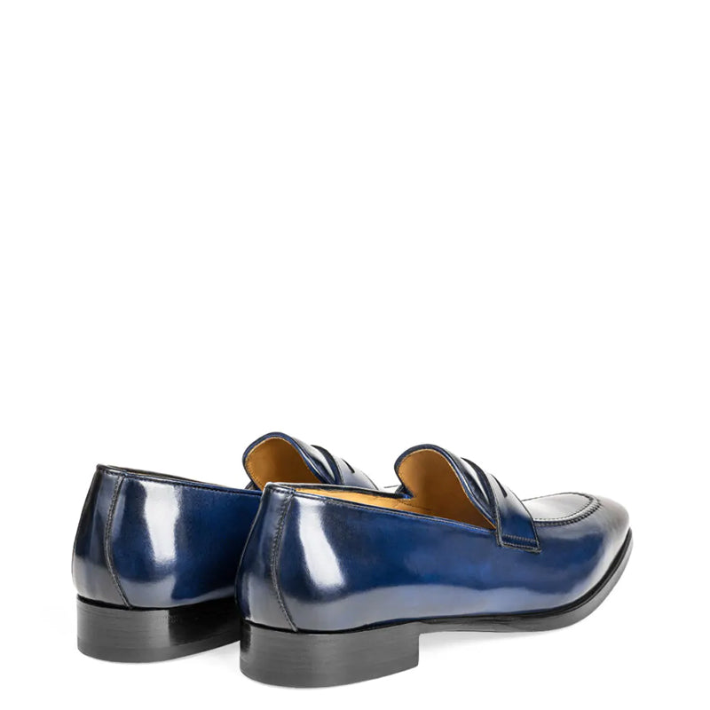 Penny Classic Shiny Leather Burgundy Loafer