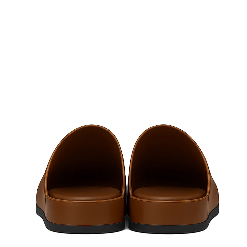 Leather Men Mule
