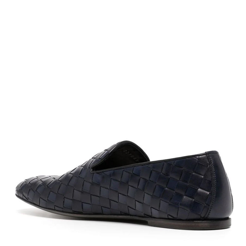 Tessuto Leather Loafers