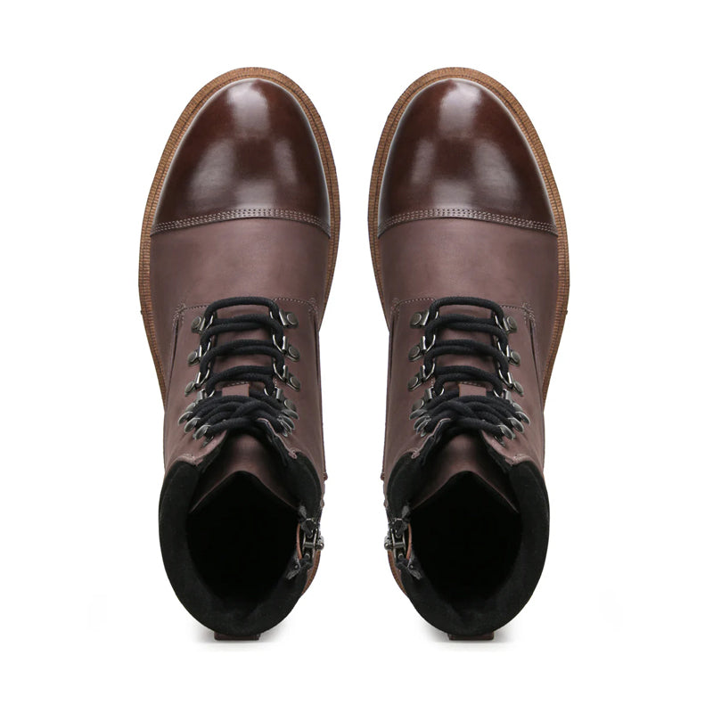 Luxury Premium Solid Leather High Ankle Boot