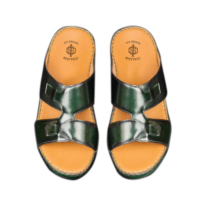 Open Toe Classic Comfort Arabic Tan/Brown Sandal