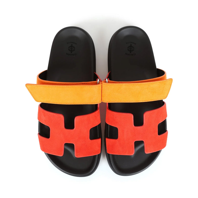 Luxury Croco Leather Sandal