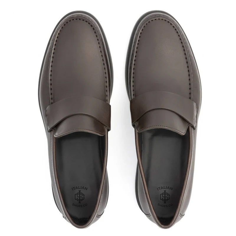 Premium Slip On Penny Black Loafer