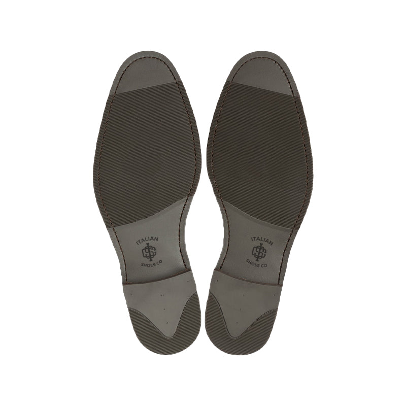 Patent Leather Chelsea Tan Boot For Men
