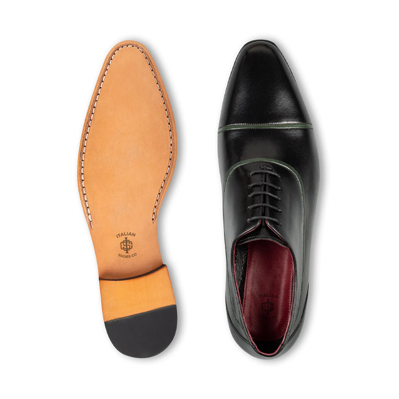 Plain Classic Design Leather Formal Oxford Shoe