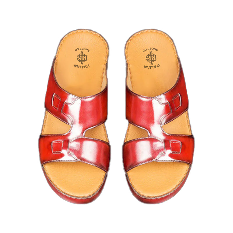 Open Toe Classic Comfort Arabic Tan/Brown Sandal