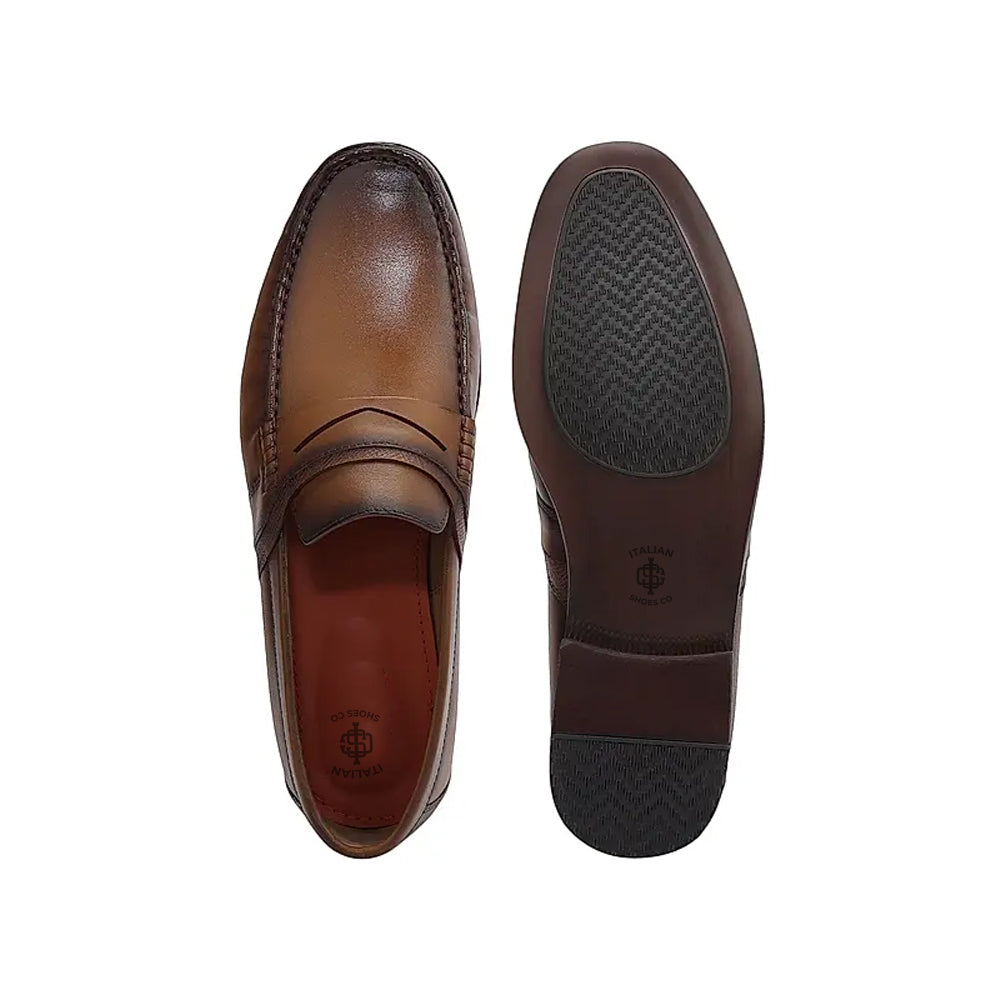 Classic Penny Leather Formal Black Loafer