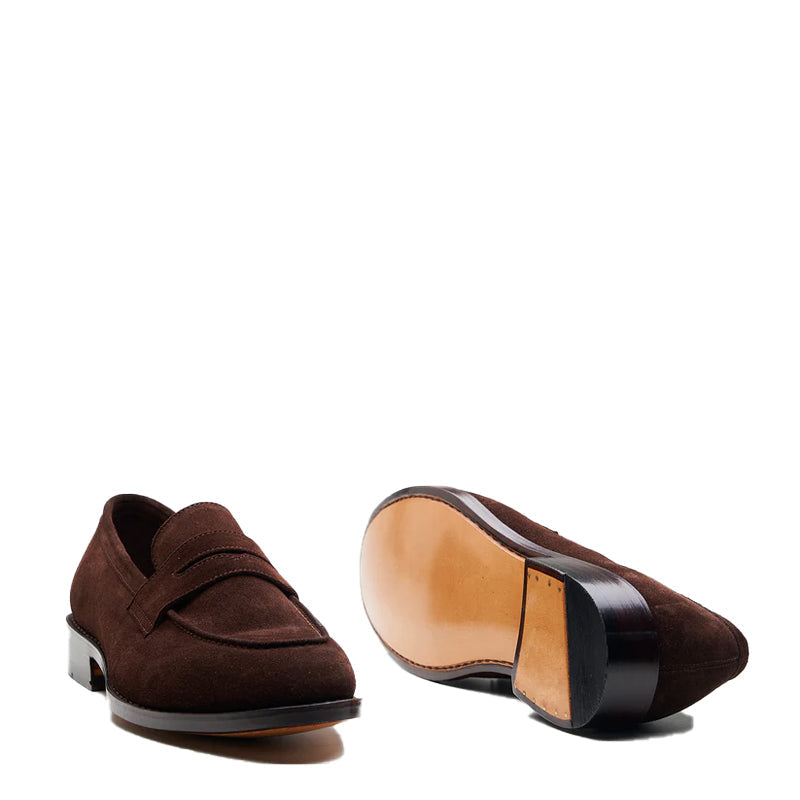 Penny Suede Leather Loafer For Men