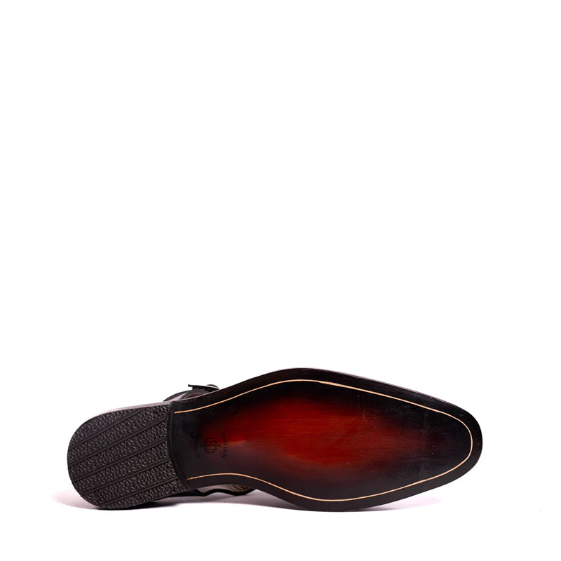 Back Strap Leather Comfort Pathani Sandal