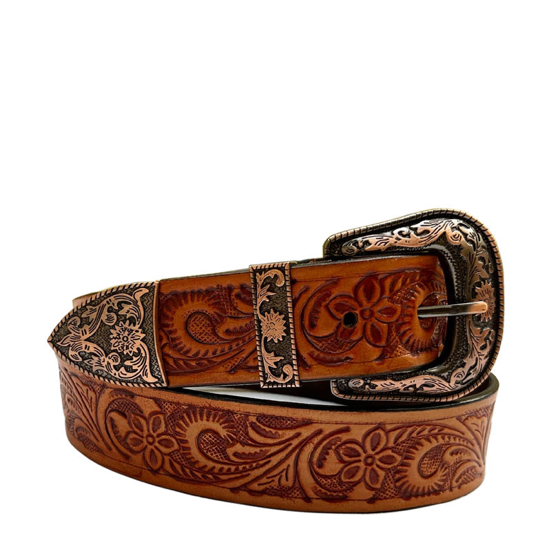 Progettista Cowboy Leather Belt Mocha