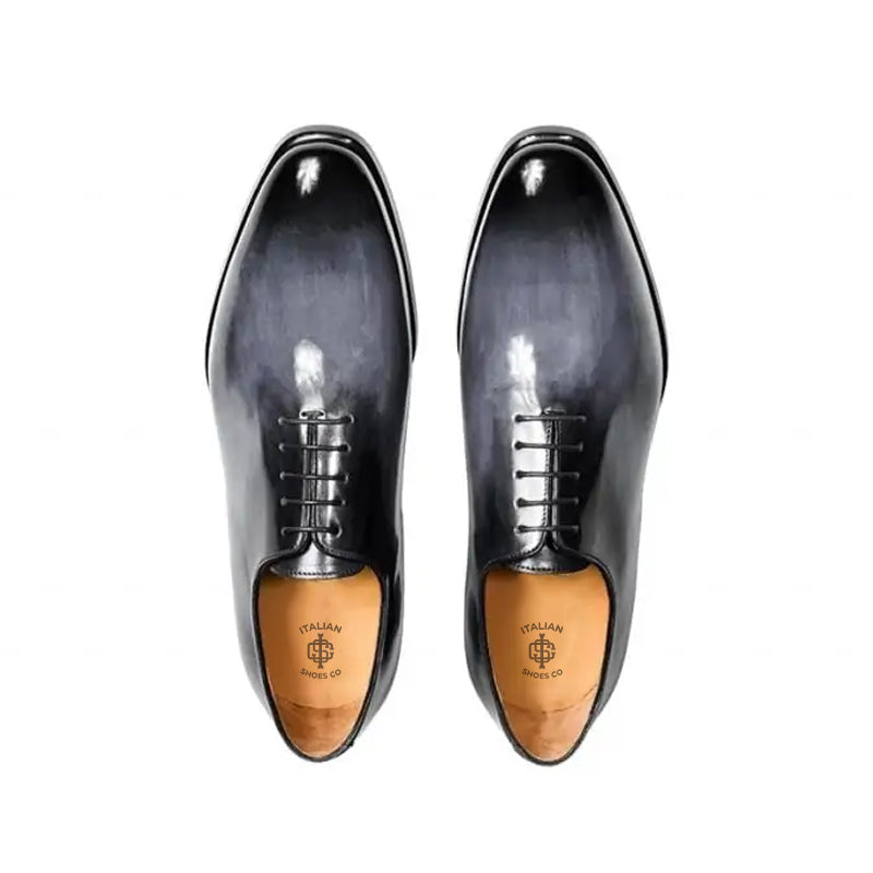 Classic Shiny Leather Oxford Tan / Brown Shoe
