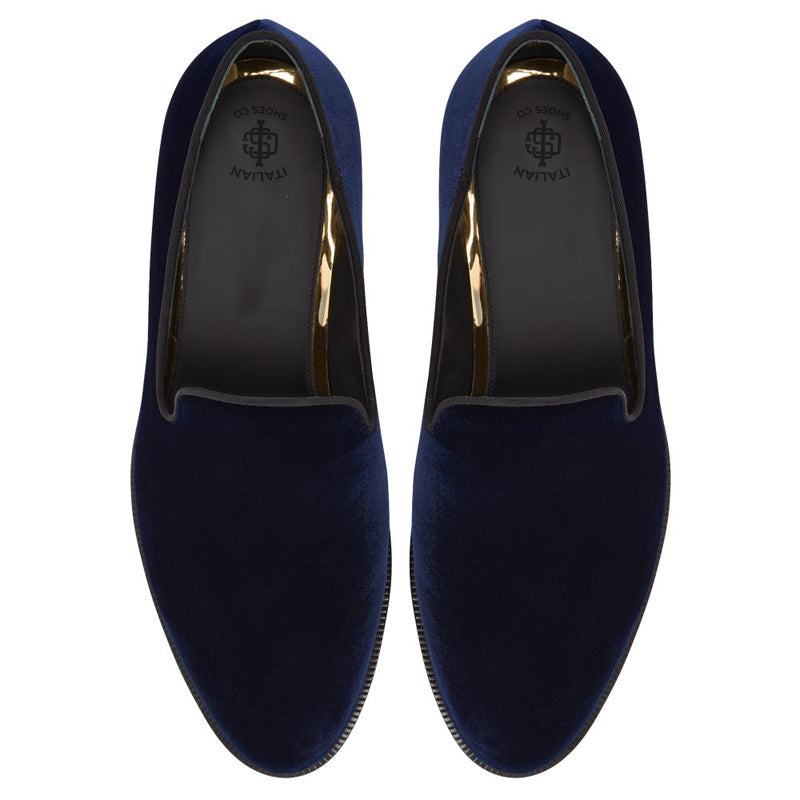 Men Classic Suede Pure Leather Black Loafer