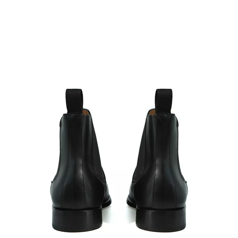 Midnight Classic Solid Leather Chelsea Boot