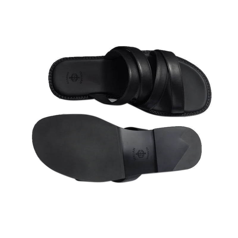 Men's Brown Strappy Comfort Sandal