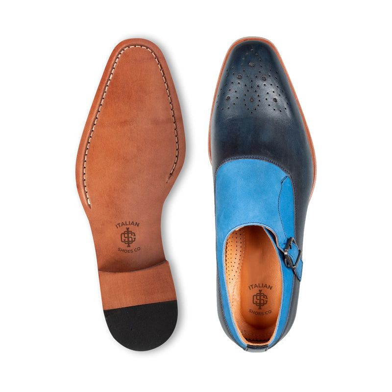 Danube Leather Single Monk Strap Shoe